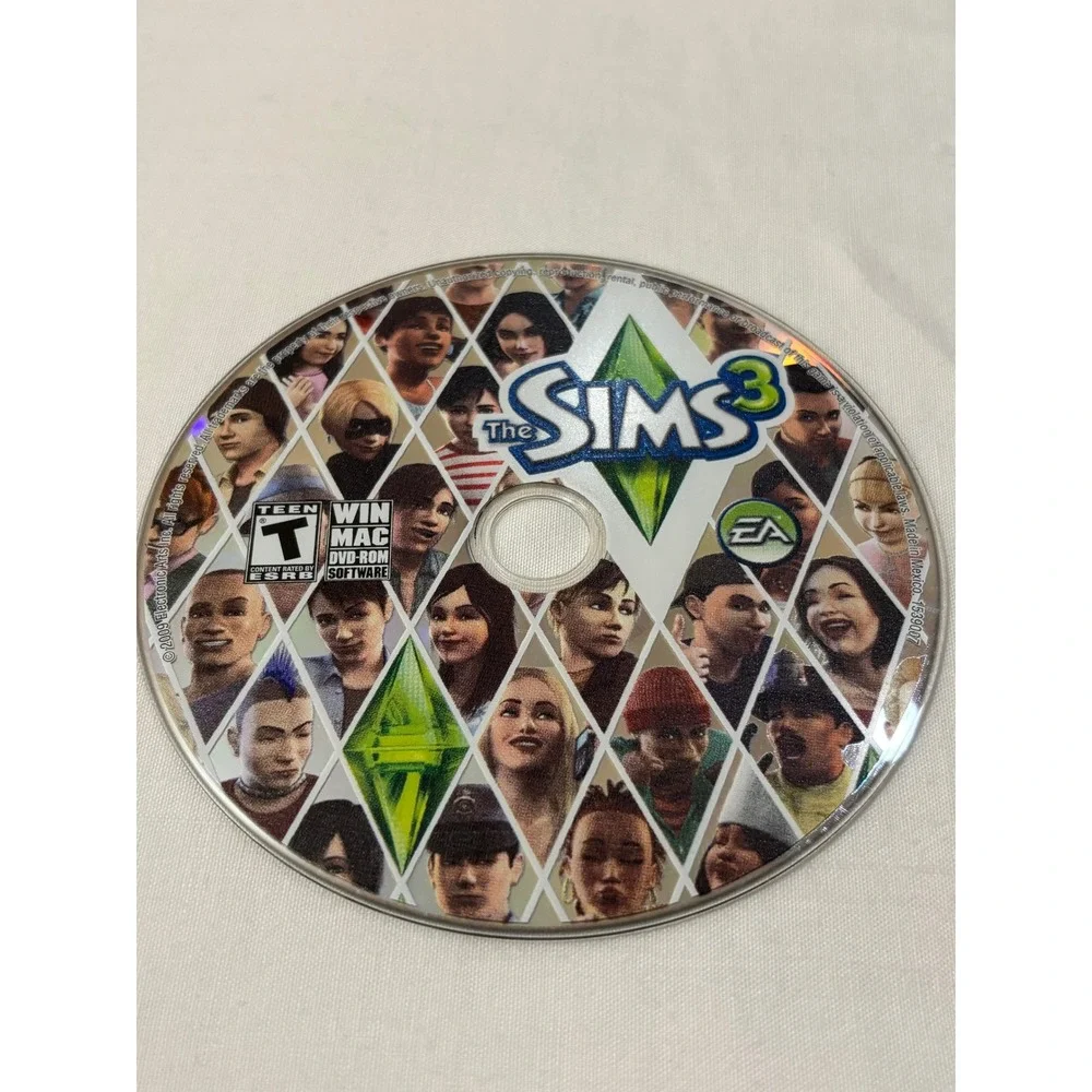 The‎ Sims 3 PC DVD ROM Game Windows Mac EA Teen Rated ESRB